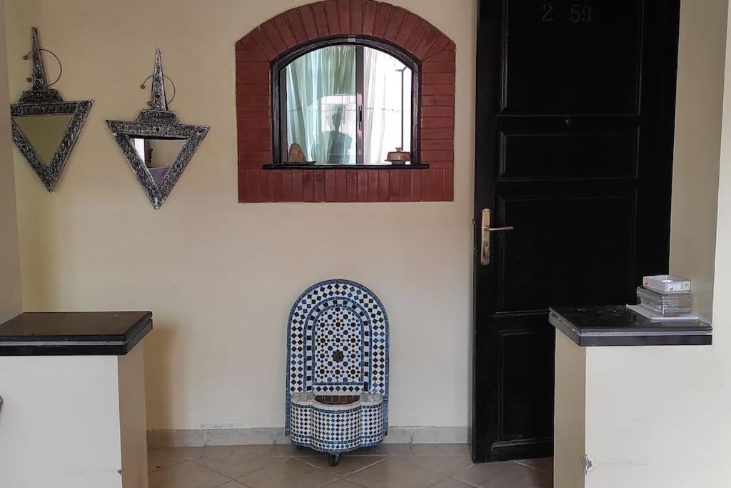 Charmant Appartement Dans Un Quartier Chic Et Calme Marrakesh Buitenkant foto