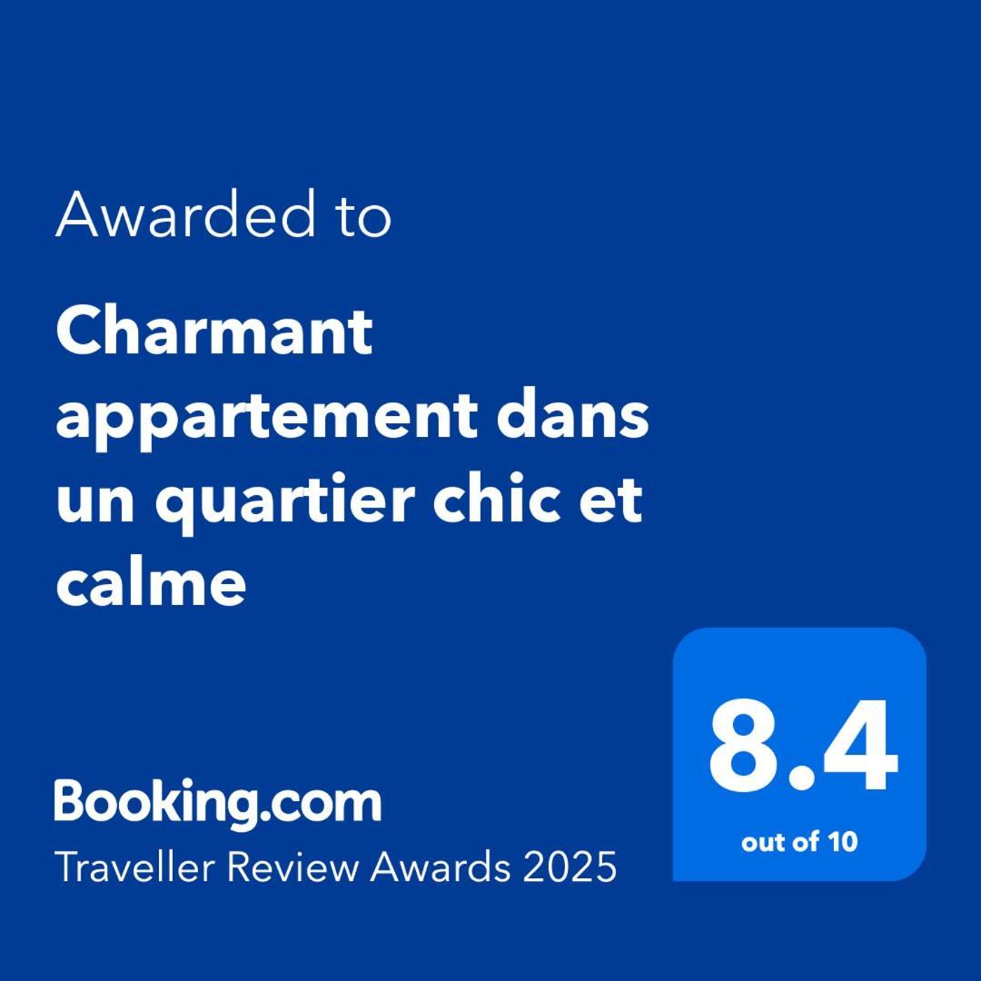 Charmant Appartement Dans Un Quartier Chic Et Calme Marrakesh Buitenkant foto