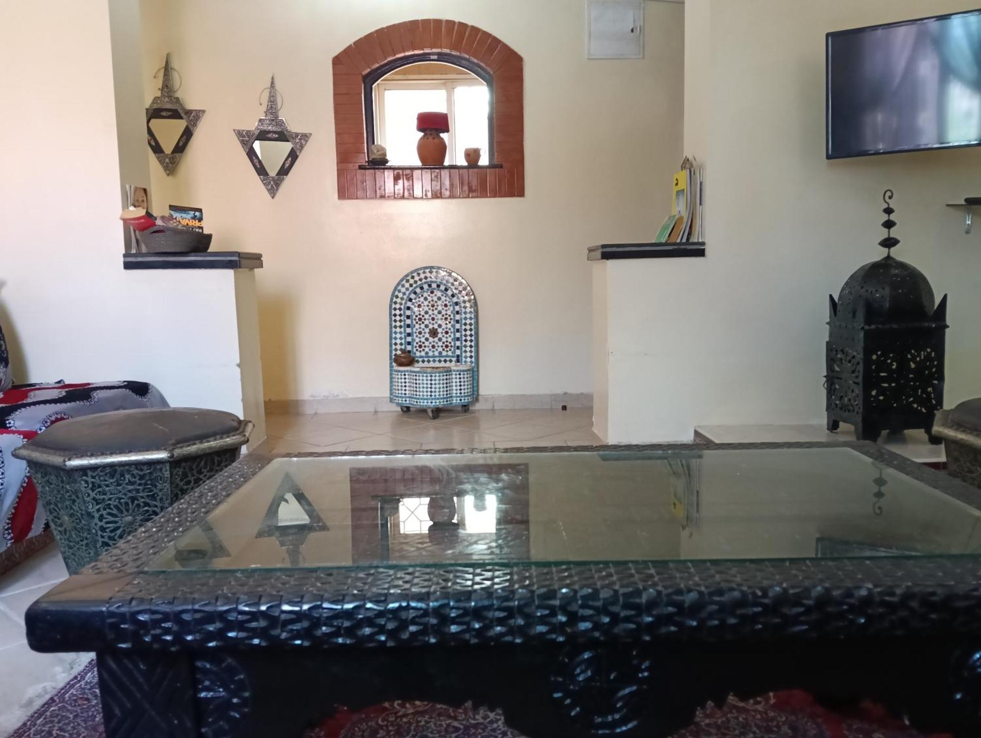 Charmant Appartement Dans Un Quartier Chic Et Calme Marrakesh Buitenkant foto